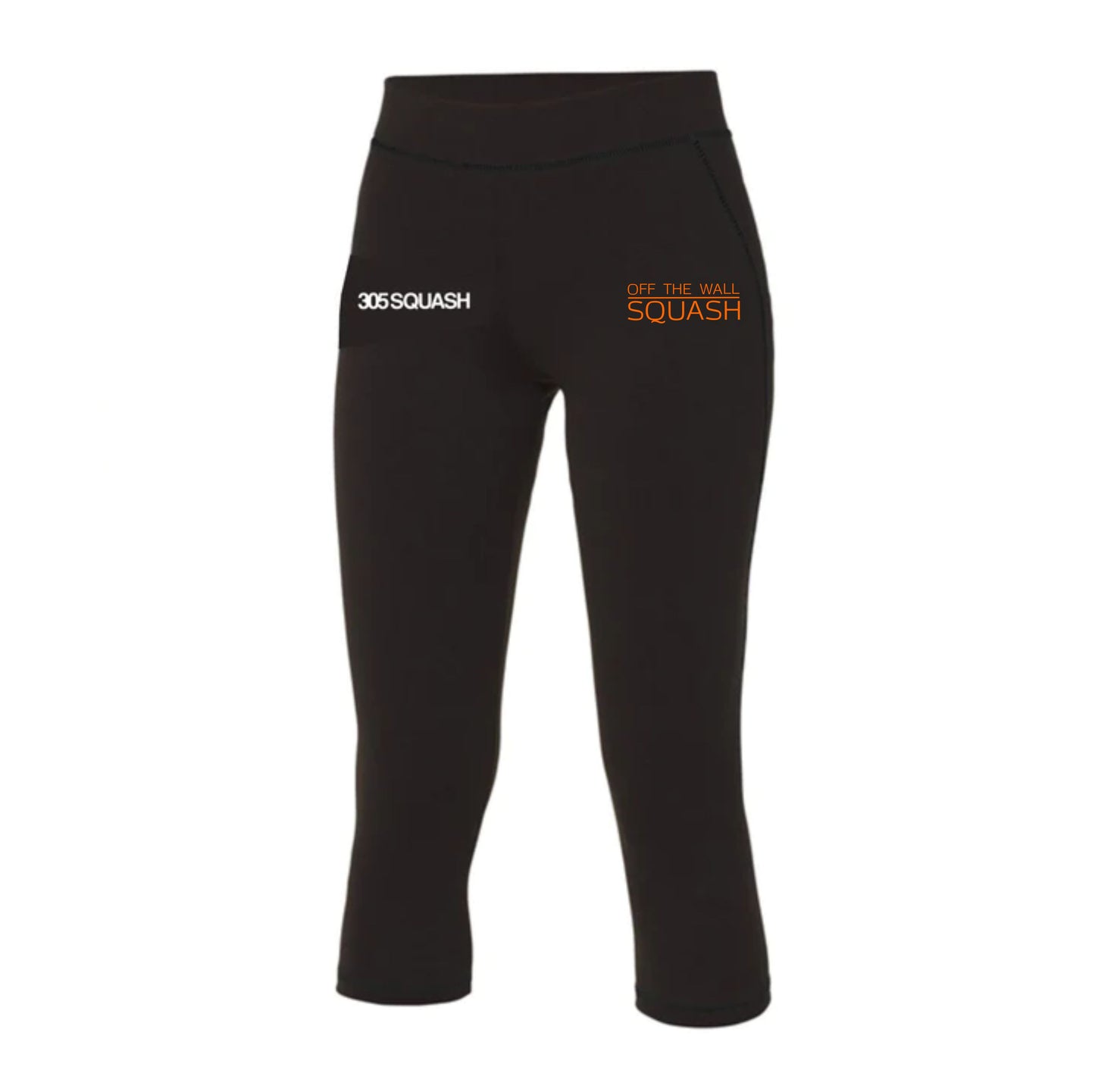 Off The Wall Action Womens 3/4 Leggings